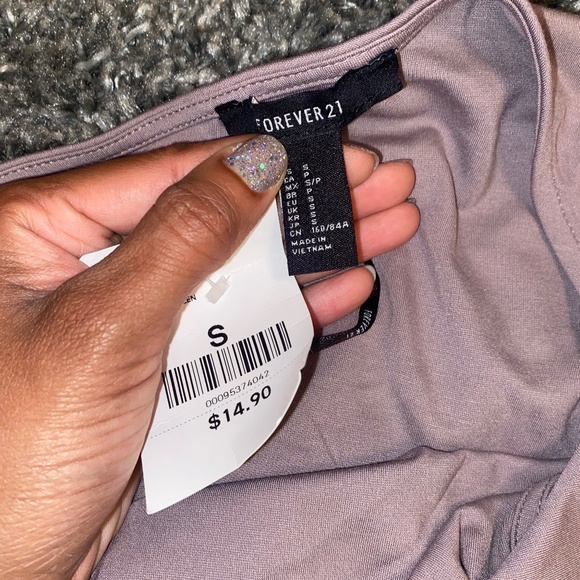 NWT - Lavender One Shoulder Dress - Women's Size Small - Picture 3 of 4